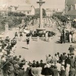 1962 Concours départemental Cérémonie au monument aux Morts