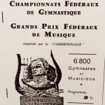 1970 Championnats fédéraux gymnastique et musique à St Sébastien