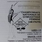 1989 Affiche Championnat Fédéral GAM