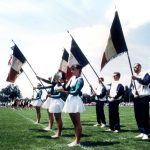 1995 Présentation des drapeaux festival